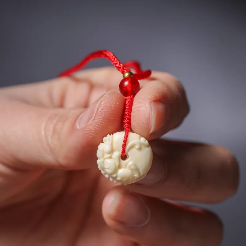 Xianyou Ivory Nut Necklaces Unisex-4