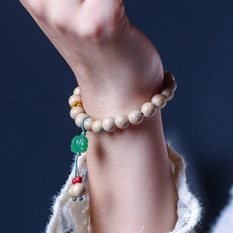 Xianyou Milky Agarwood Bracelets Unisex-4