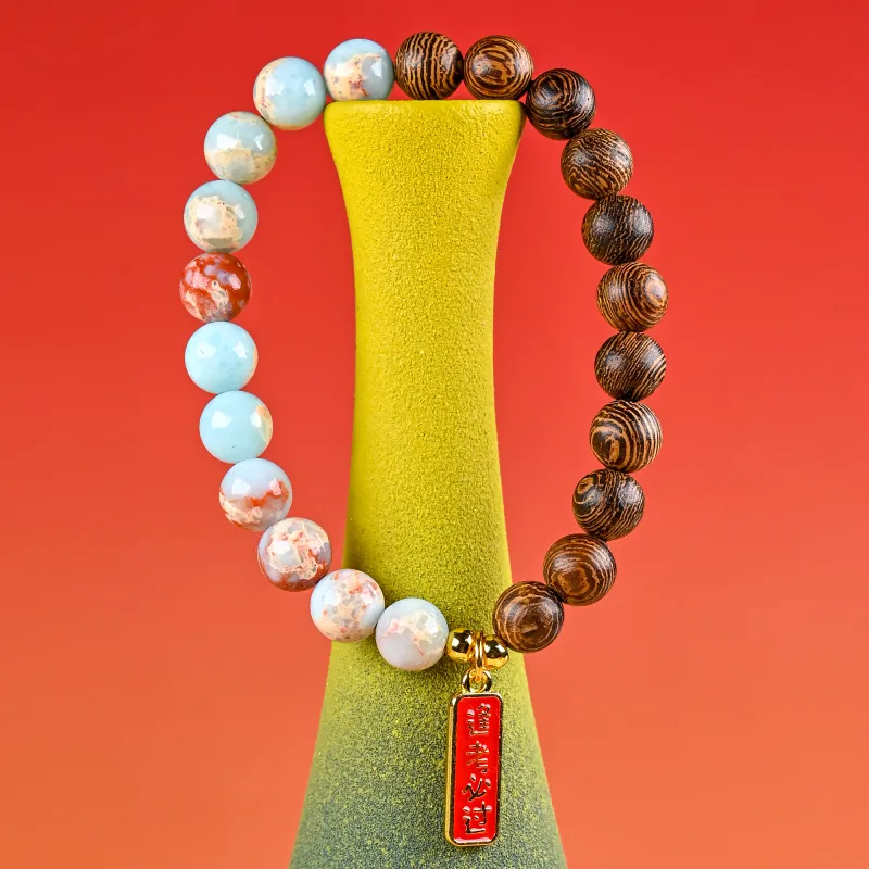 Xianyou Redwood Bracelets Unisex-6