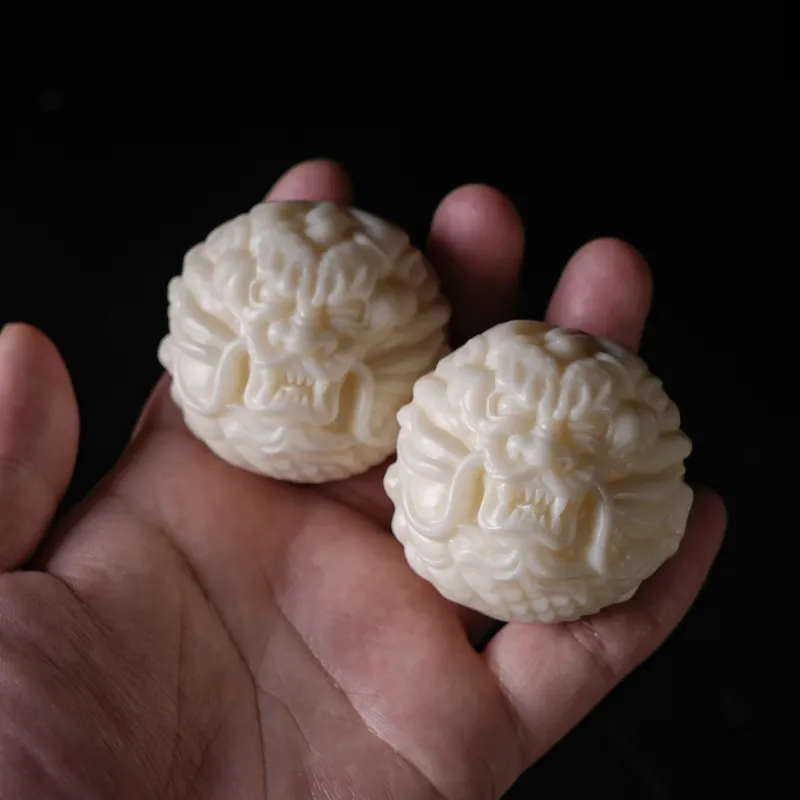 Xianyou Ivory Nut Handlebar Piece Unisex-5