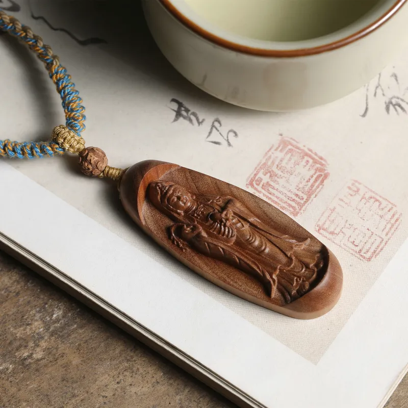 Xianyou Laoshan Sandalwood Pendants Unisex-4