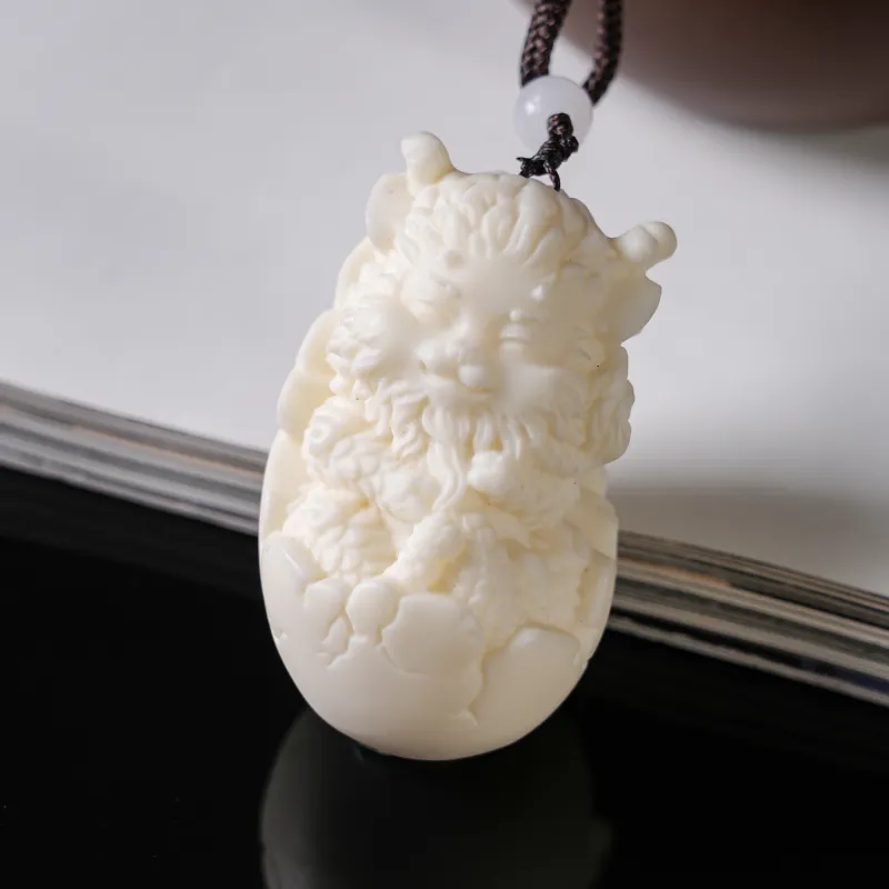 Xianyou Ivory Nut Handlebar Piece Unisex-4