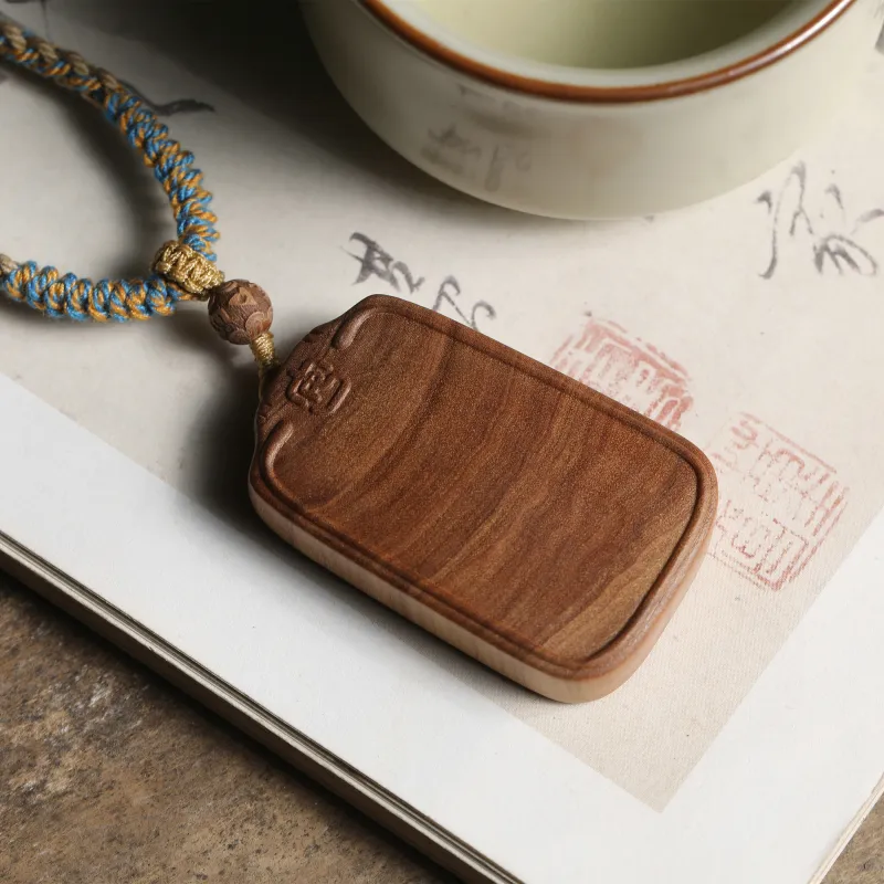 Xianyou Laoshan Sandalwood Pendants Unisex-3