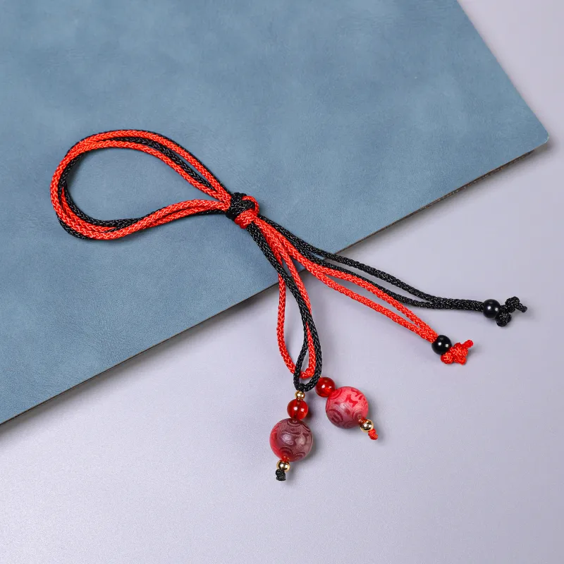 Xianyou White Jade Bodhi Necklaces Unisex-1