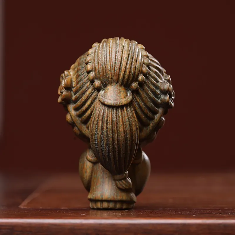 Xianyou Green Sandalwood Wooden Collectibles Unisex-2