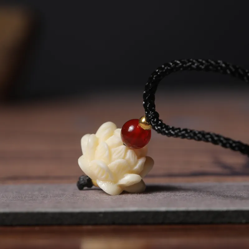 Xianyou Ivory Nut Necklaces Unisex-2