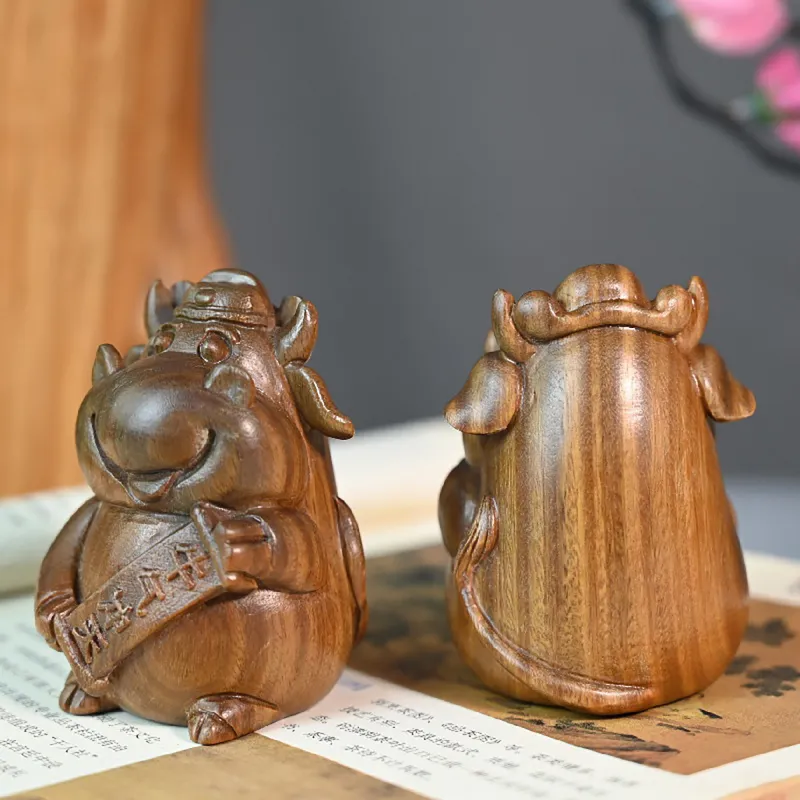 Xianyou Green Sandalwood Wooden Collectibles Unisex-9