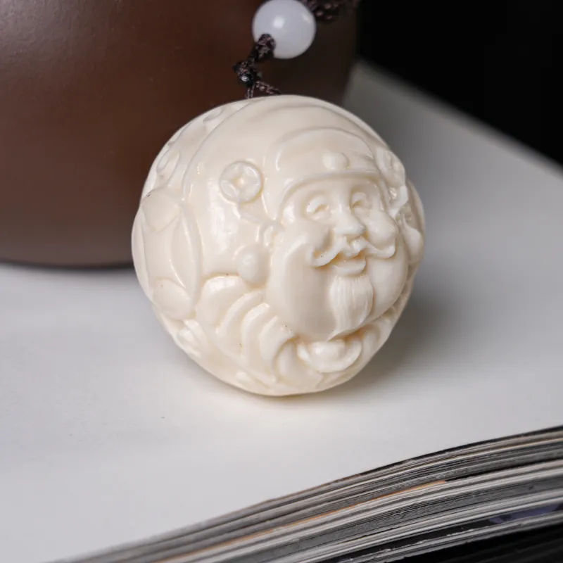 Xianyou Ivory Nut Handlebar Piece Unisex-6