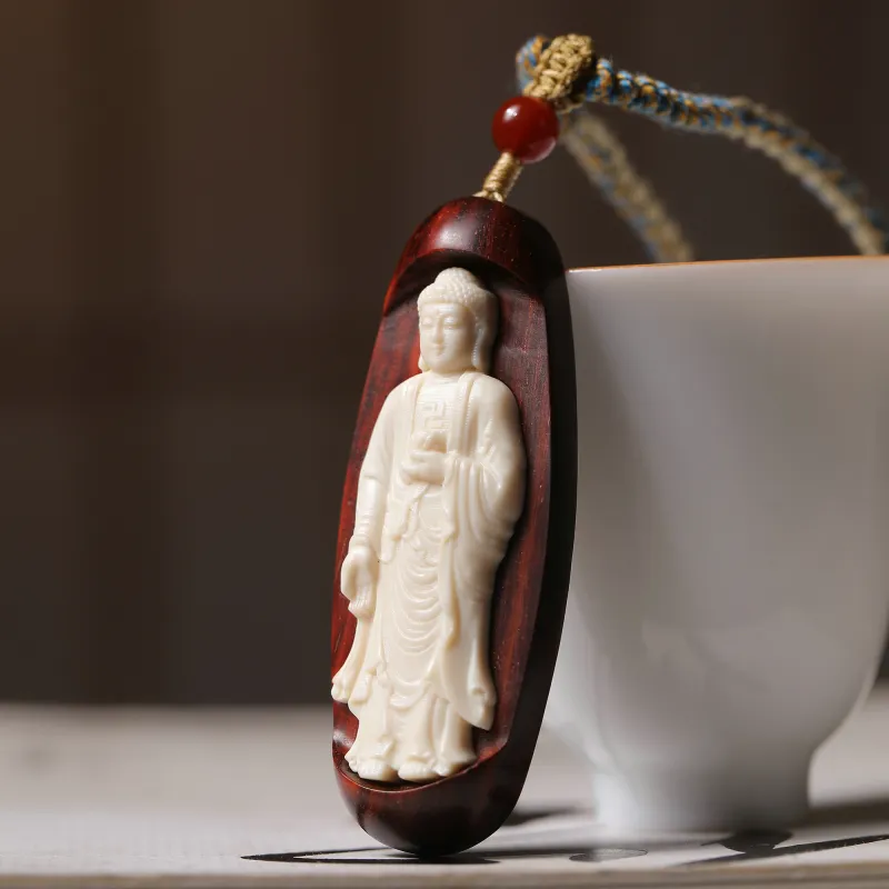 Xianyou Rosewood Pendants Unisex-5