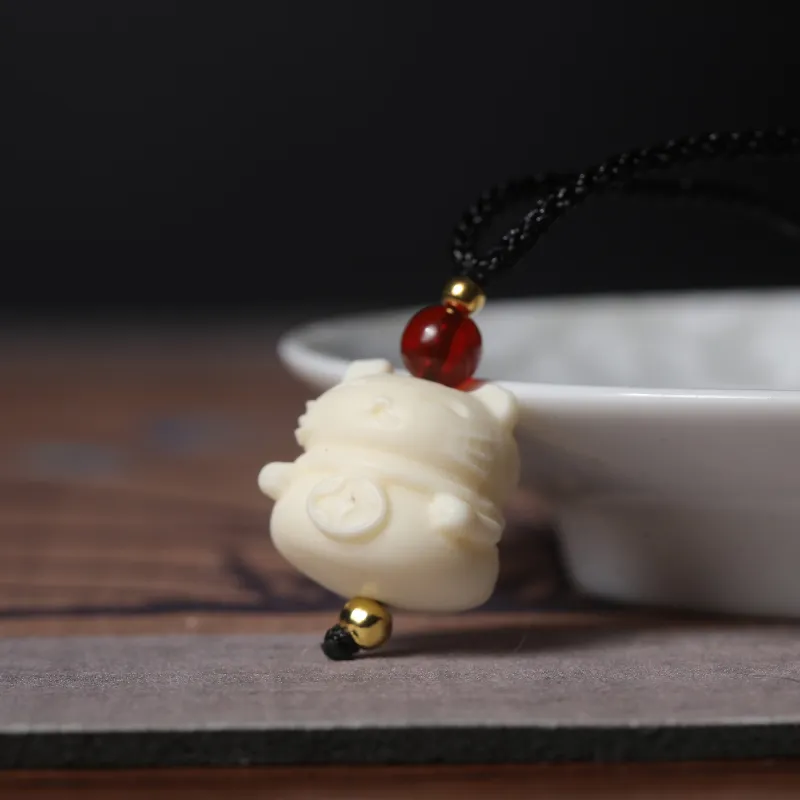 Xianyou Ivory Nut Necklaces Unisex-6