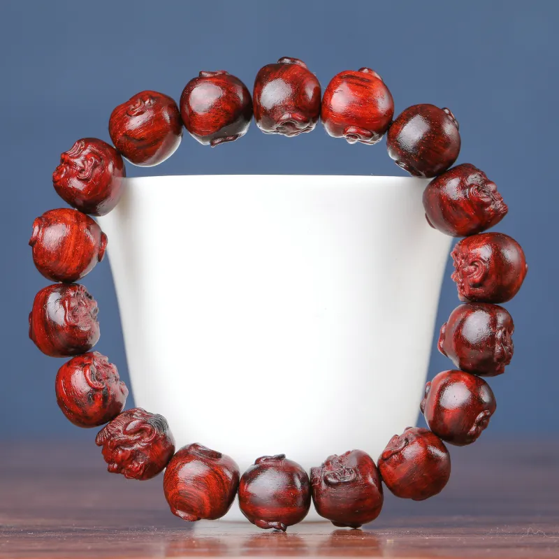 Xianyou India Rosewood Wooden Bracelets Unisex-3
