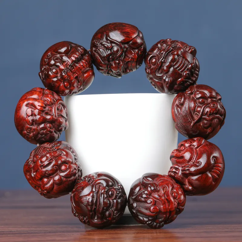 Xianyou India Rosewood Wooden Bracelets Unisex-1