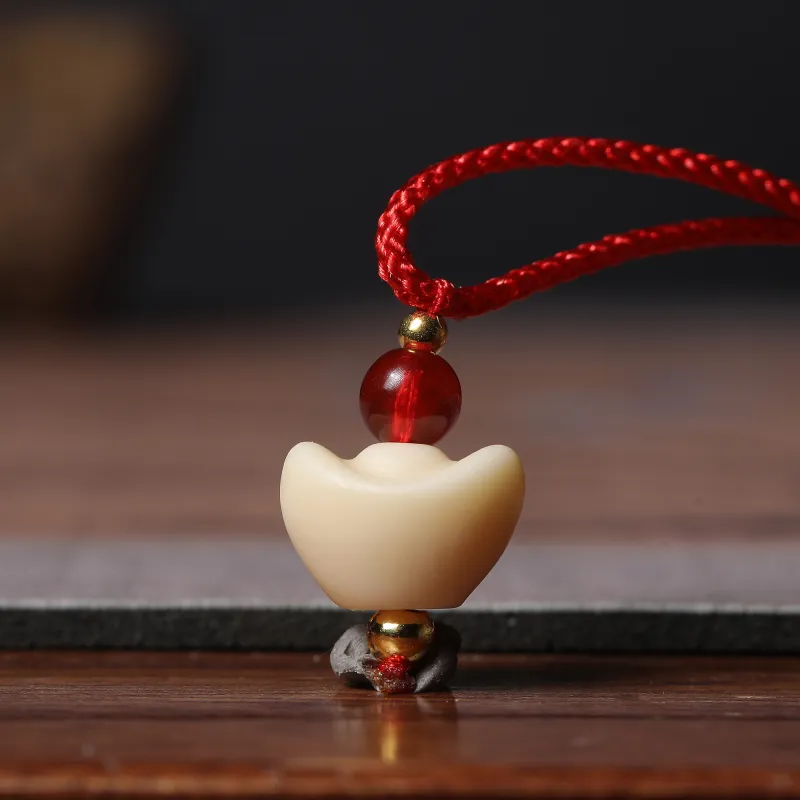 Xianyou Ivory Nut Necklaces Unisex-1