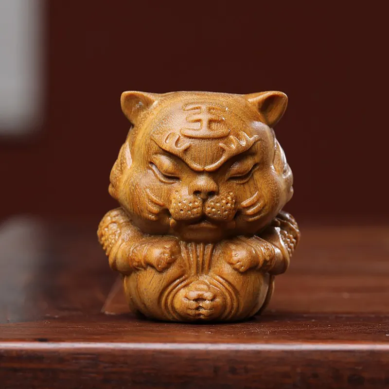 Xianyou Green Sandalwood Wooden Collectibles Unisex-1
