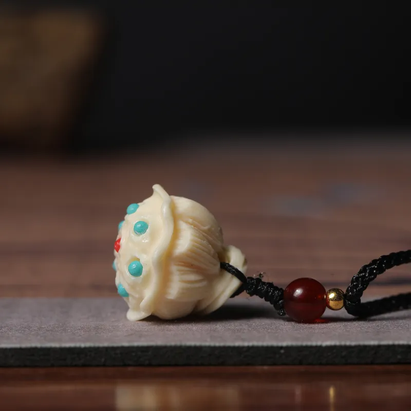 Xianyou Ivory Nut Necklaces Unisex-3
