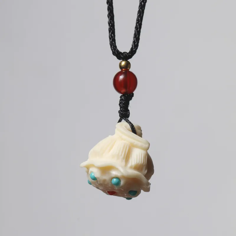 Xianyou Ivory Nut Necklaces Unisex-6