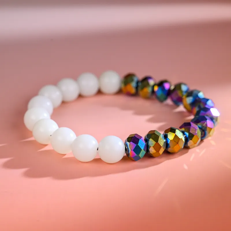 Xianyou White Jade Bodhi Bracelets Unisex-11