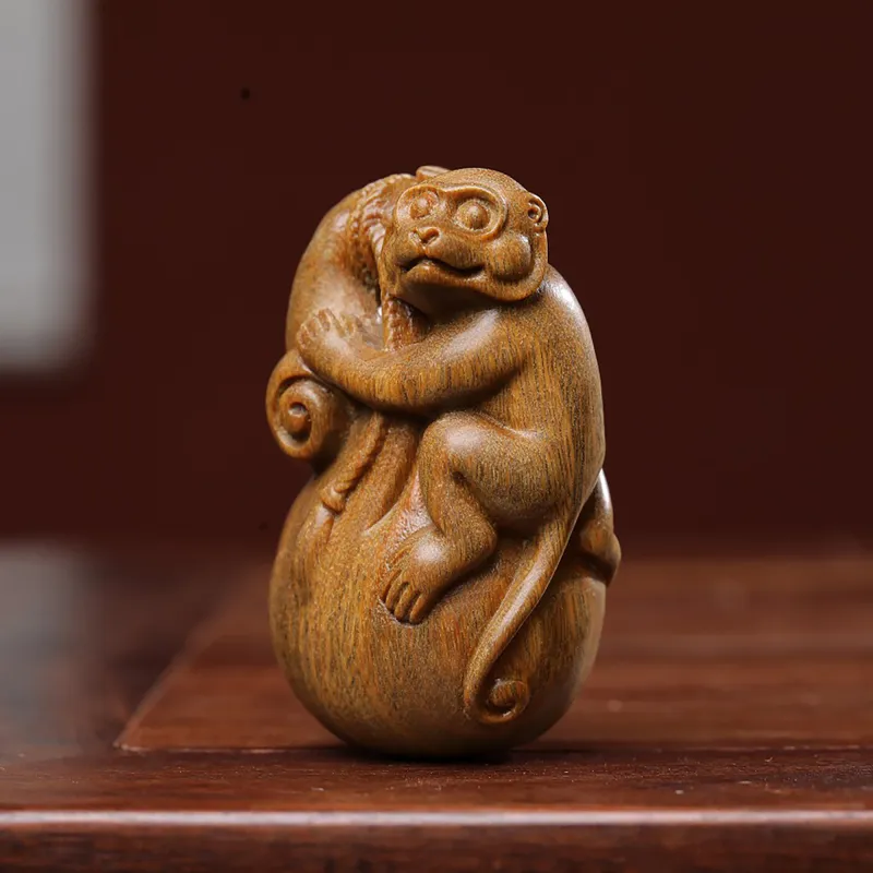 Xianyou Green Sandalwood Collectible Unisex-2