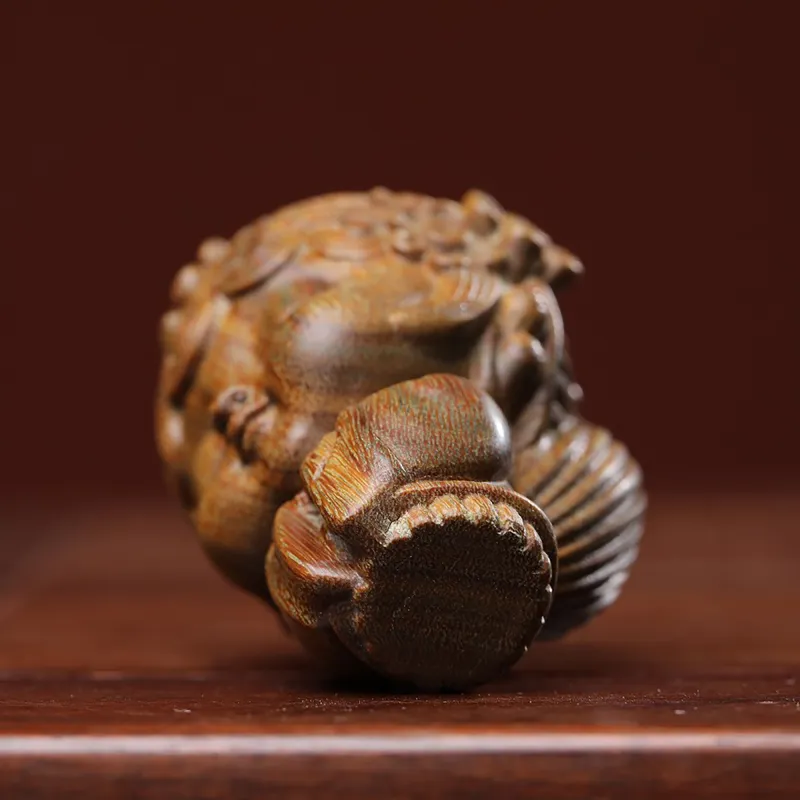 Xianyou Green Sandalwood Wooden Collectibles Unisex-4