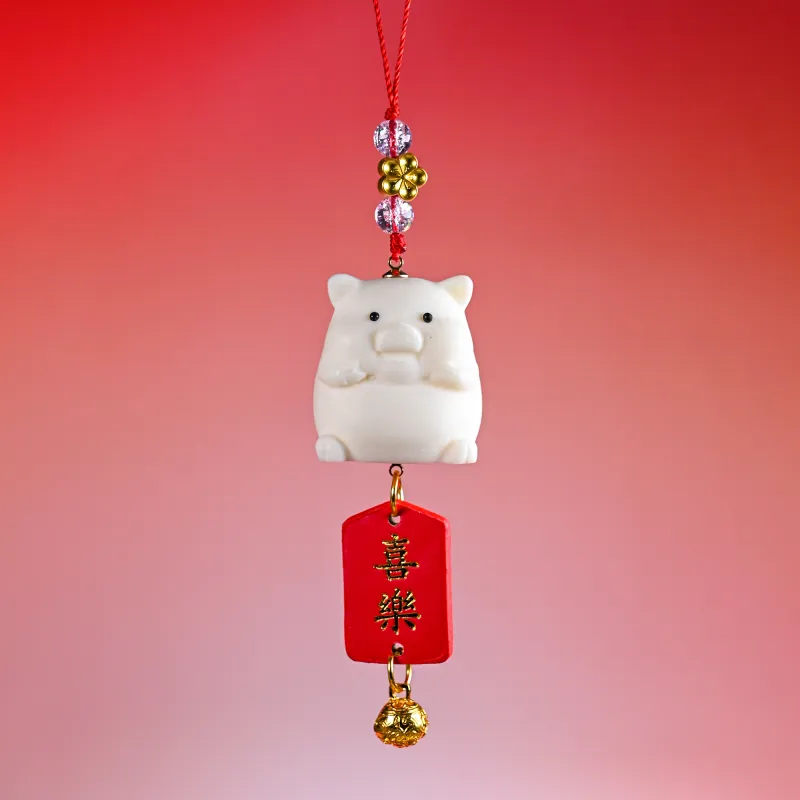 Xianyou Ivory Nut Handlebar Piece Unisex-56