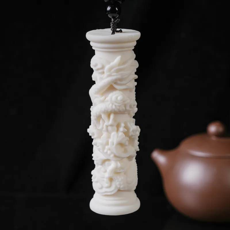 Xianyou Ivory Nut Handlebar Piece Unisex-2