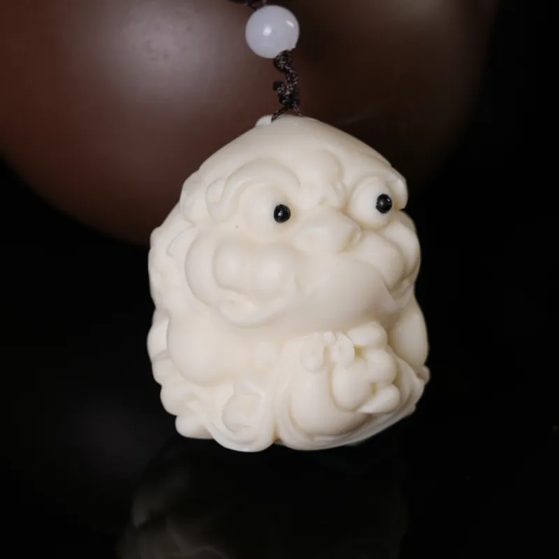 Xianyou Ivory Nut Handlebar Piece Unisex-5