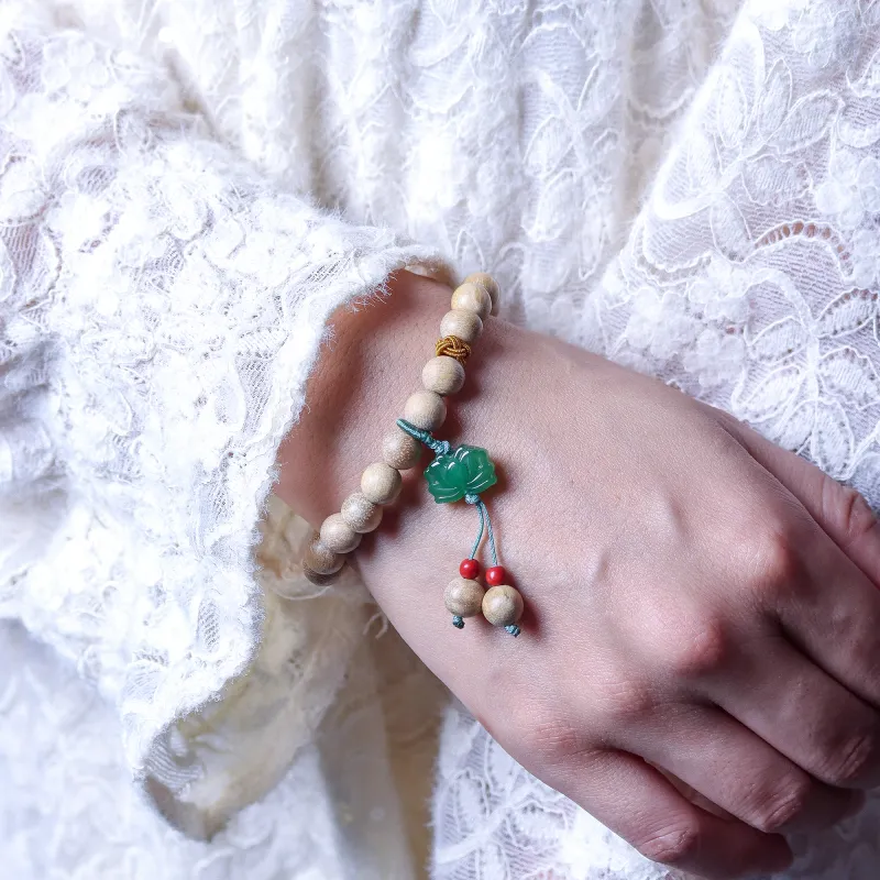 Xianyou Milky Agarwood Bracelets Unisex-3