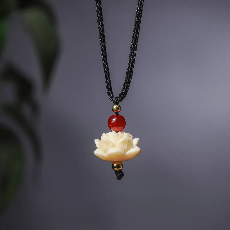 Xianyou Ivory Nut Necklaces Unisex-5