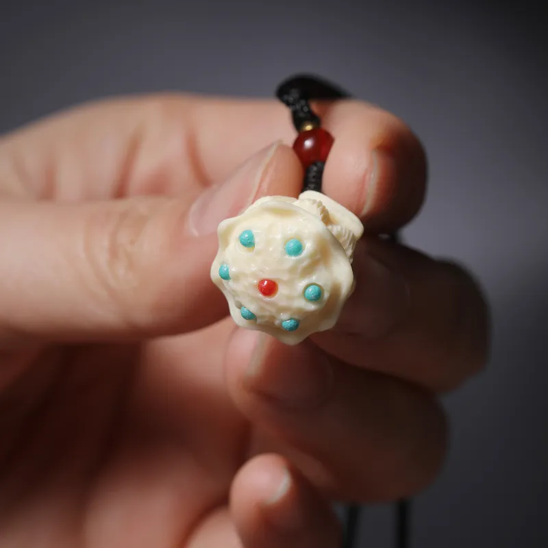 Xianyou Ivory Nut Necklaces Unisex-2