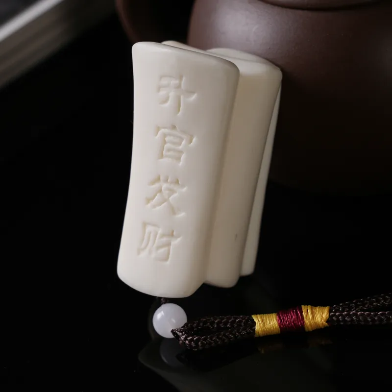 Xianyou Ivory Nut Handlebar Piece Unisex-4