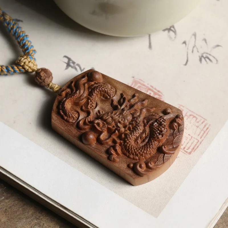 Xianyou India Laoshan Sandalwood Pendants Unisex-4