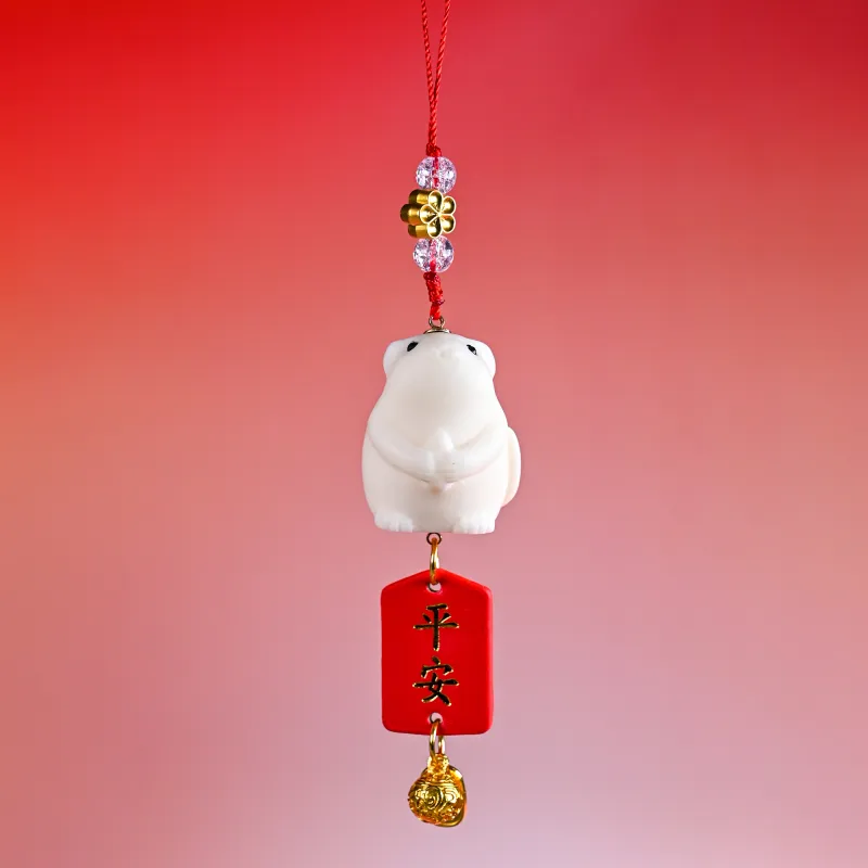 Xianyou Ivory Nut Handlebar Piece Unisex-1
