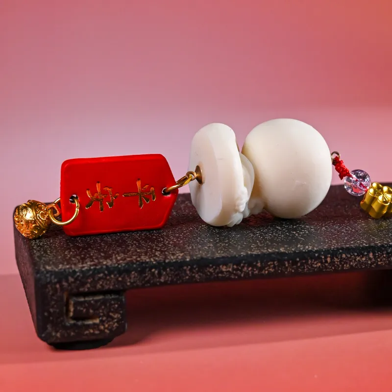 Xianyou Ivory Nut Handlebar Piece Unisex-29