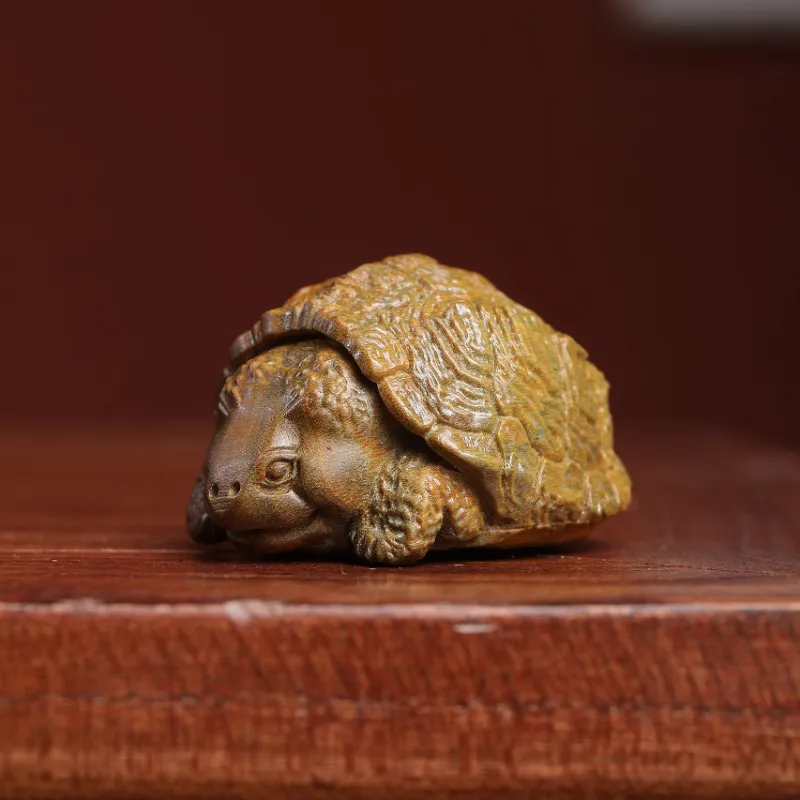 Xianyou Green Sandalwood Wooden Collectibles Unisex-1