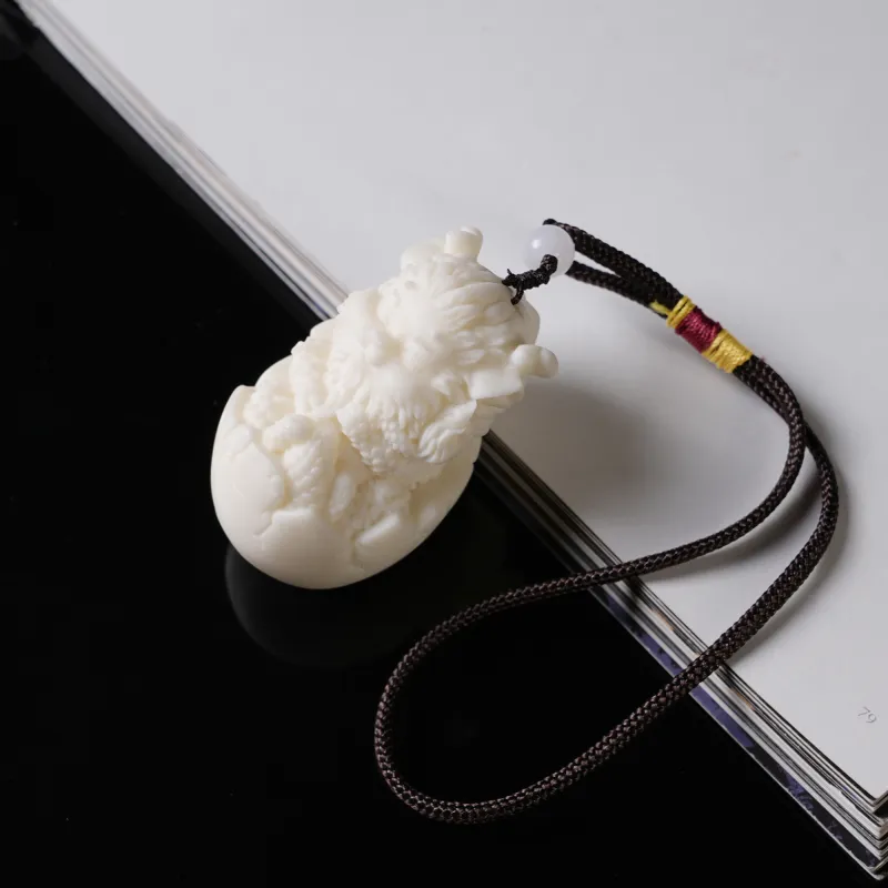 Xianyou Ivory Nut Handlebar Piece Unisex-2