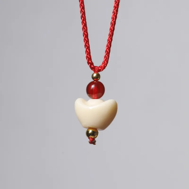 Xianyou Ivory Nut Necklaces Unisex-5
