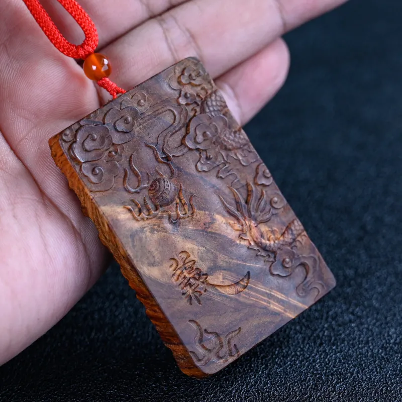 Xianyou Hainan Huanghuali Safety Pendant Unisex-3