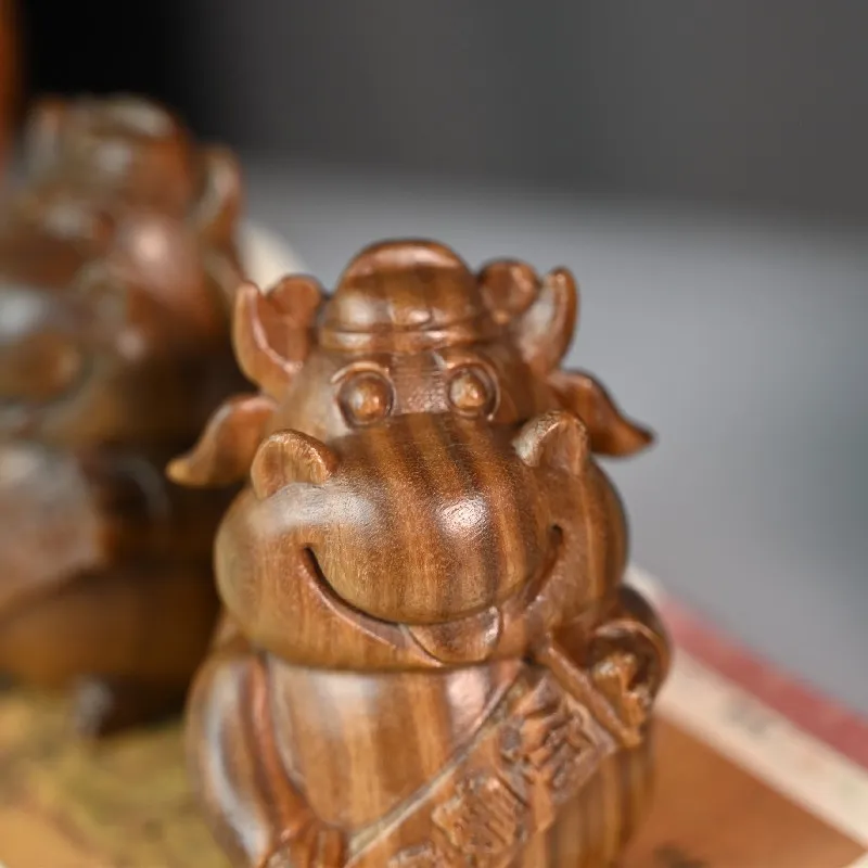 Xianyou Green Sandalwood Wooden Collectibles Unisex-7