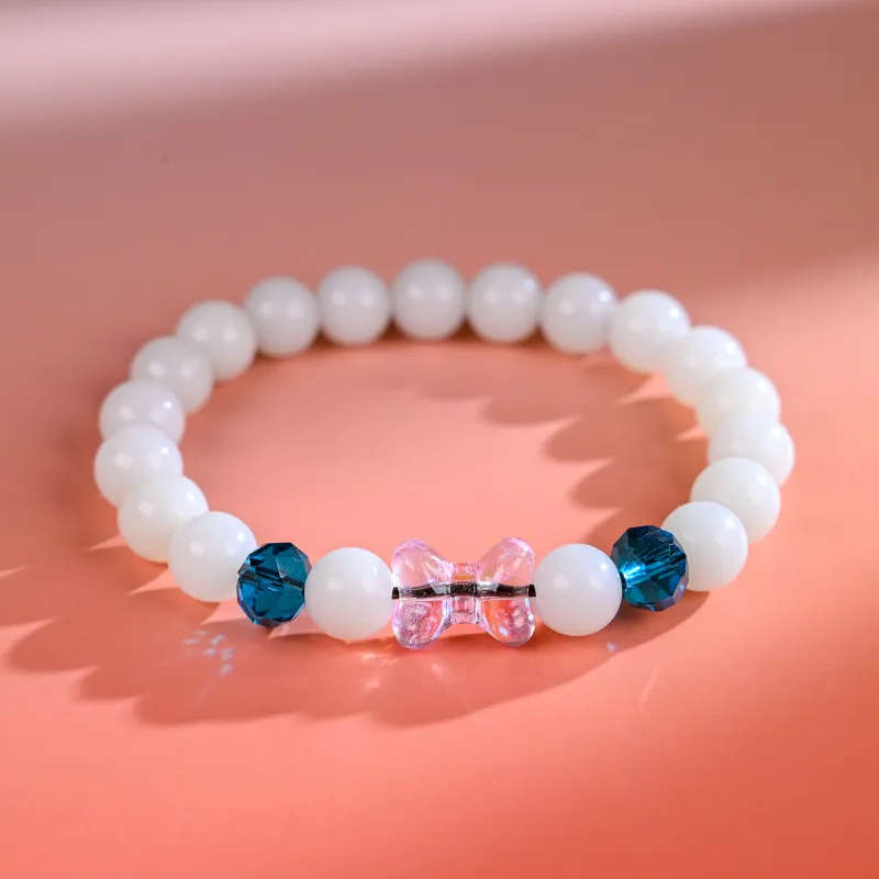 Xianyou White Jade Bodhi Bracelets Unisex-1