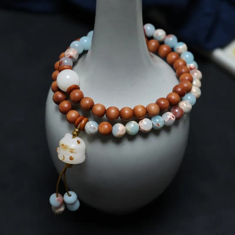 Xianyou Barbie Sandalwood Bracelets Unisex-4
