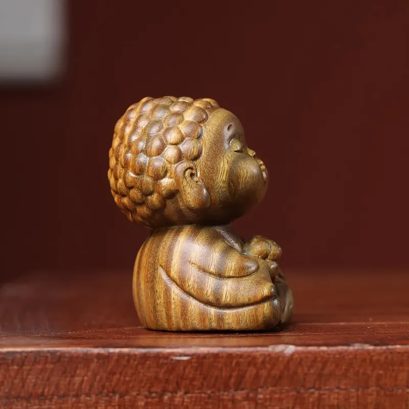 Xianyou Green Sandalwood Wooden Collectibles Unisex-5