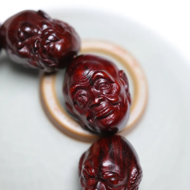 Xianyou India Rosewood Precious Wood Bracelets Unisex-5