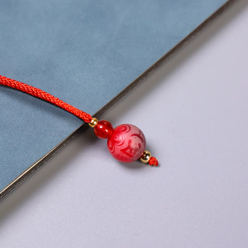 Xianyou White Jade Bodhi Necklaces Unisex-4
