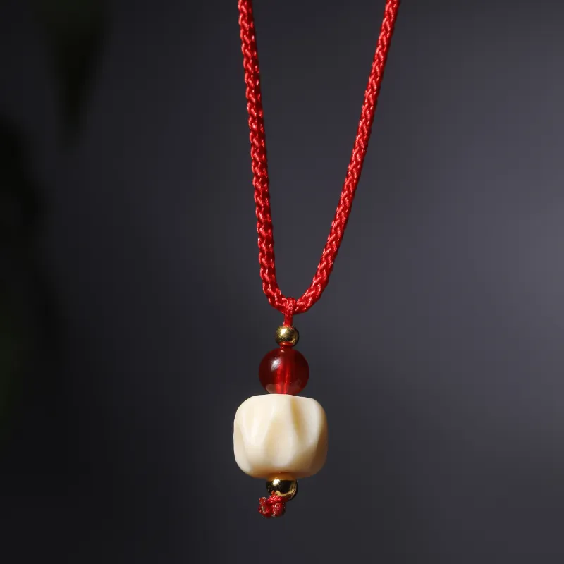 Xianyou Ivory Nut Necklaces Unisex-5