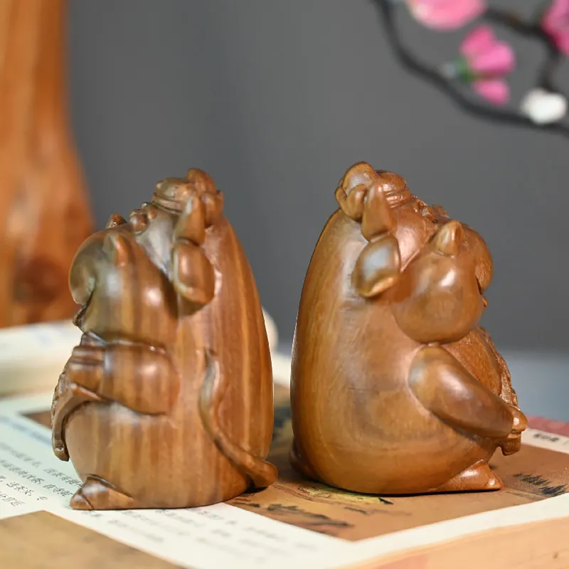 Xianyou Green Sandalwood Wooden Collectibles Unisex-8