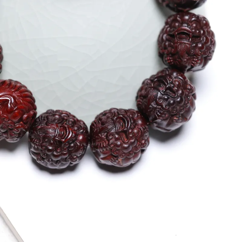Xianyou India Rosewood Wooden Bracelets Unisex-4