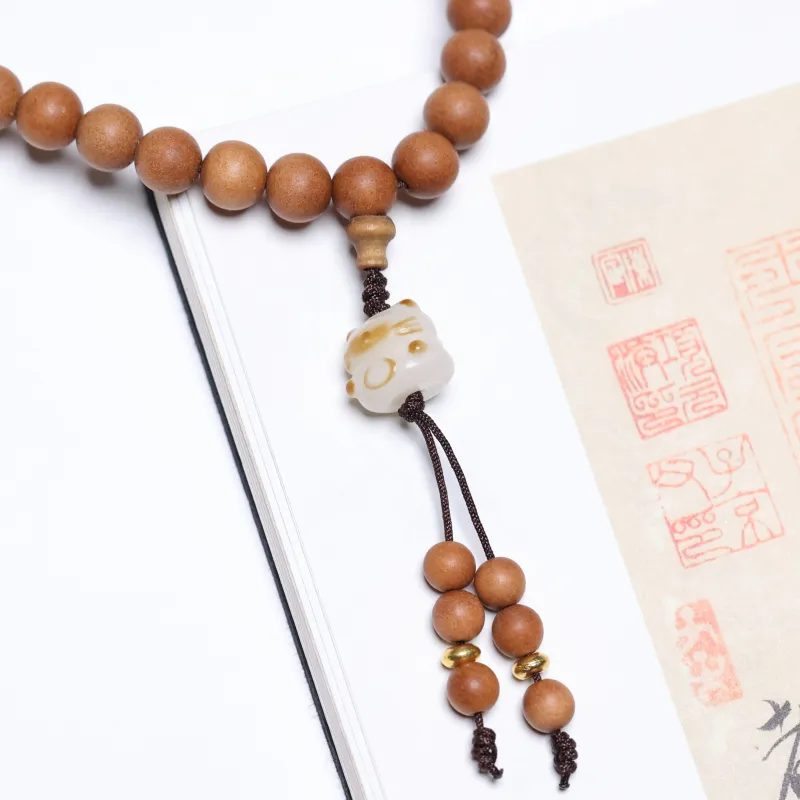 Xianyou Barbie Sandalwood Wooden Bracelets Unisex-2