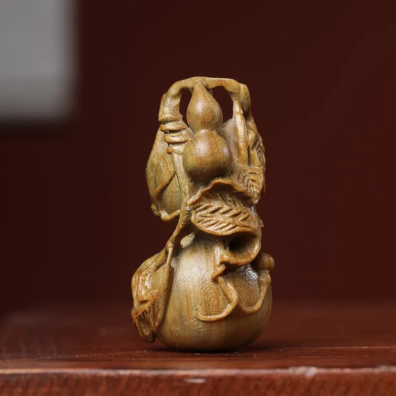 Xianyou Green Sandalwood Wooden Collectibles Unisex-4