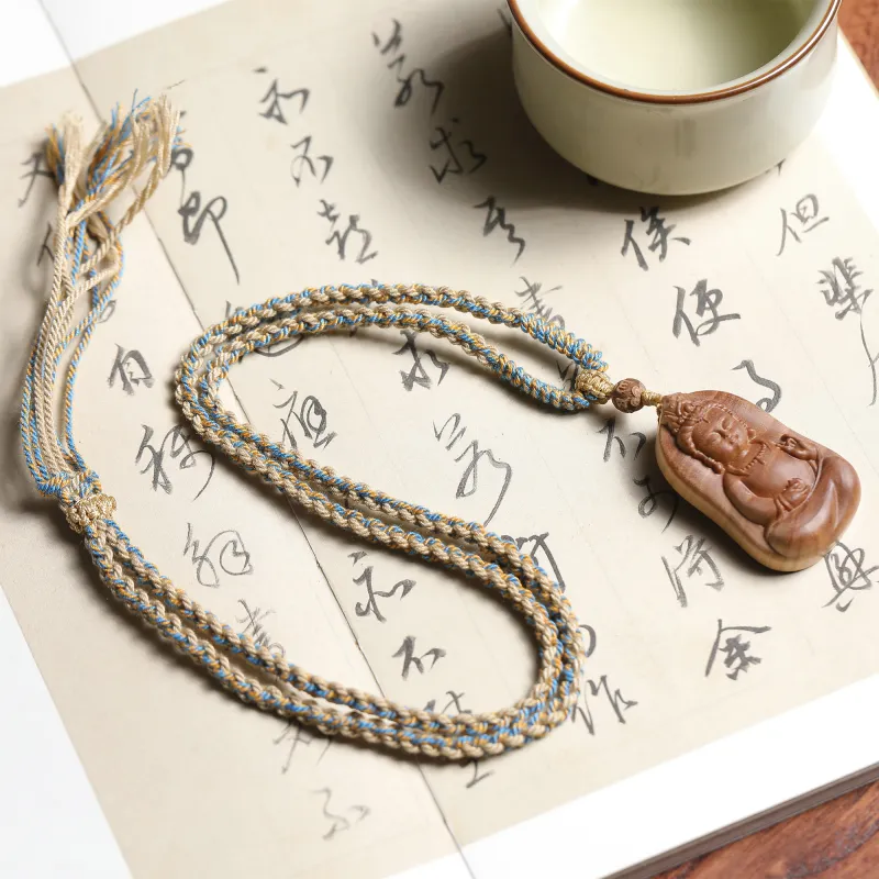 Xianyou Laoshan Sandalwood Precious Wood Pendants Unisex-1