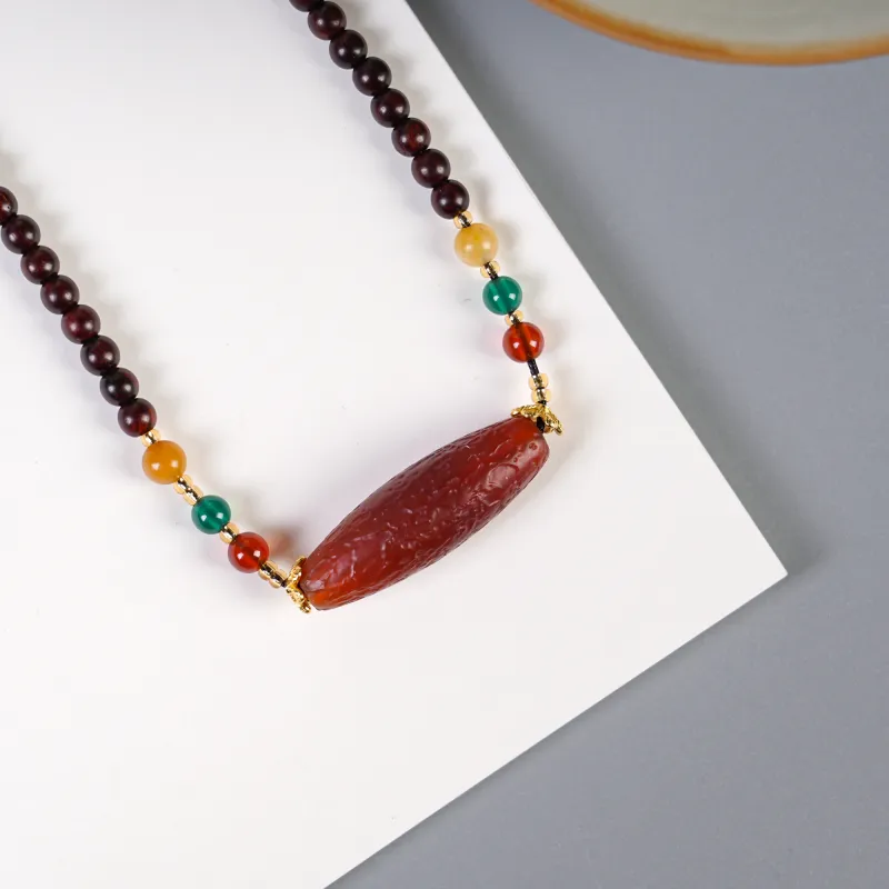 Xianyou Rosewood Pendants Unisex-4